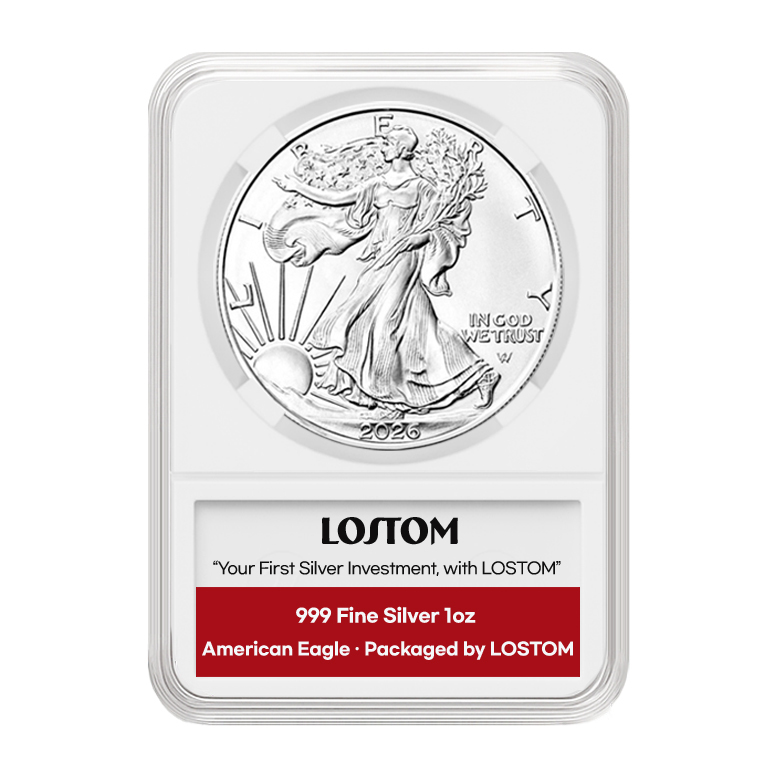 로스톰 2026년 아메리칸 이글은화 1온스 미국 실버코인 순은 999 주화
