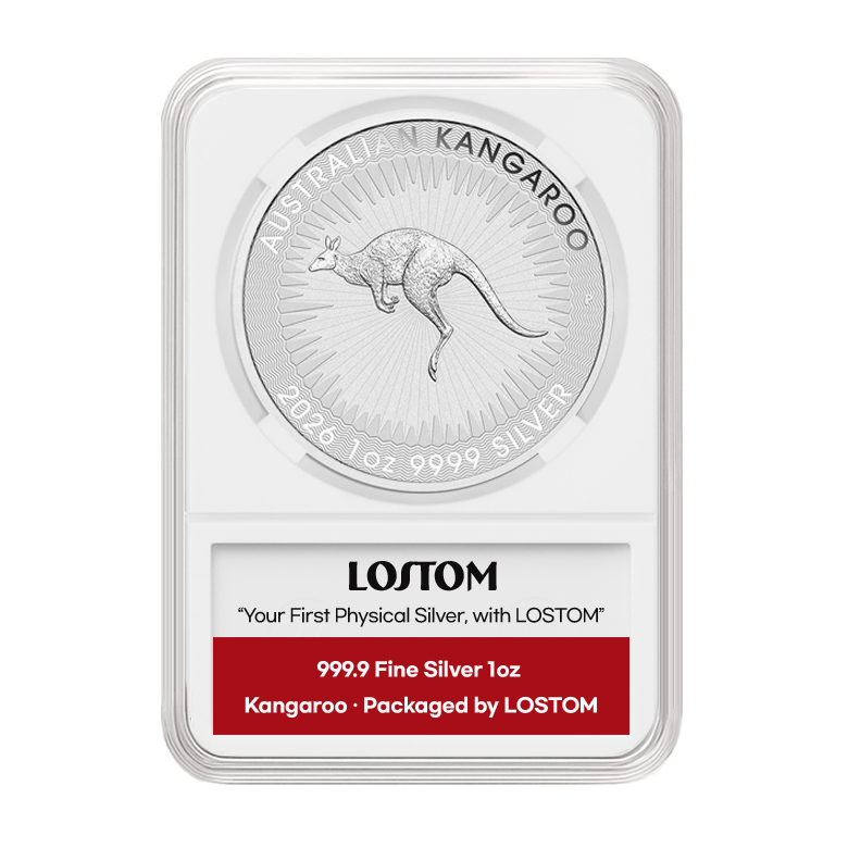 로스톰 2026 호주 캥거루 1온스 은화 9999 포나인 실버불리언 코인 은시세