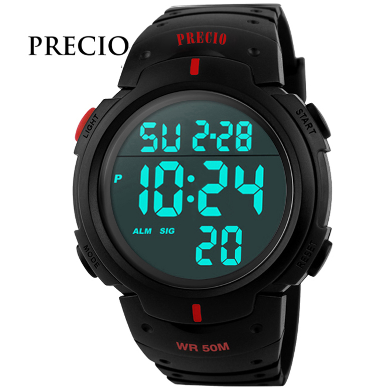 프레시오N68 스포츠시계 전자시계 손목시계 레드