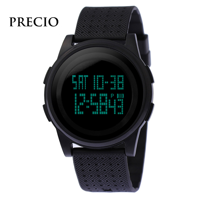 프레시오시계 PRECIO N06-B 방수시계 얇은시계 전자손목시계