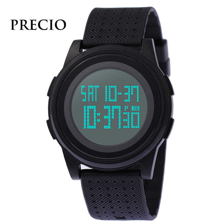 프레시오시계 PRECIO N06-B 방수시계 얇은시계 전자손목시계